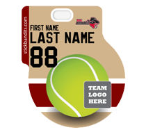 tennis bag tags