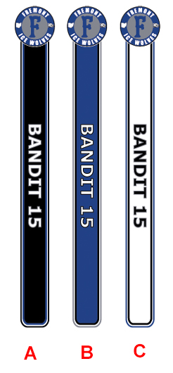 Fremont Ice Wolves Hockey Stickers & Decals | Stick Bandits