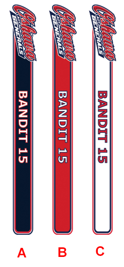 Oshawa Lady Generals Stickers And Decals Stick Bandits