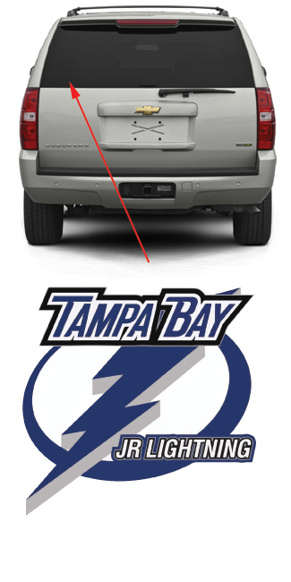 Tampa Bay Jr Lightning Stickers & Decals