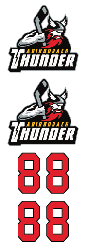 Adirondack Thunder Stickers & Decals | Stick Bandits