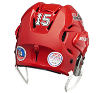 Hockey Helmet - Numbers Only