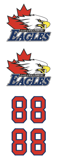 East Gwillimbury Eagles Stickers & Decals